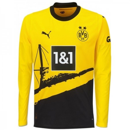 Camisetas Borussia Dortmund Primera 2023-24 Manga Larga - Hombre